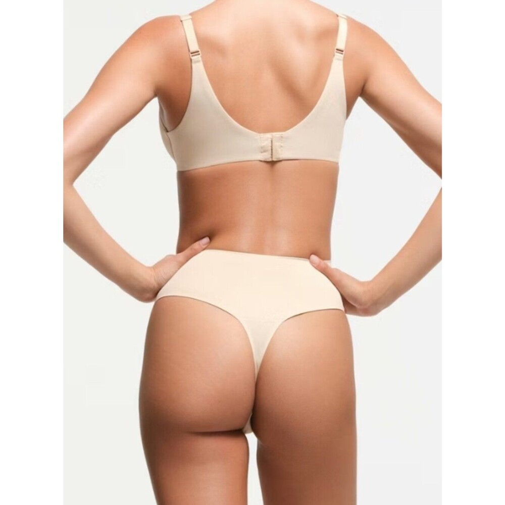 NEW SKIMS Smoothing Intimates Full Coverage Lightly Lined Bra 36B Sand NWT - Picture 2 of 4